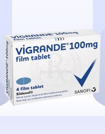 Vigrande 100 mg 4 Tablet